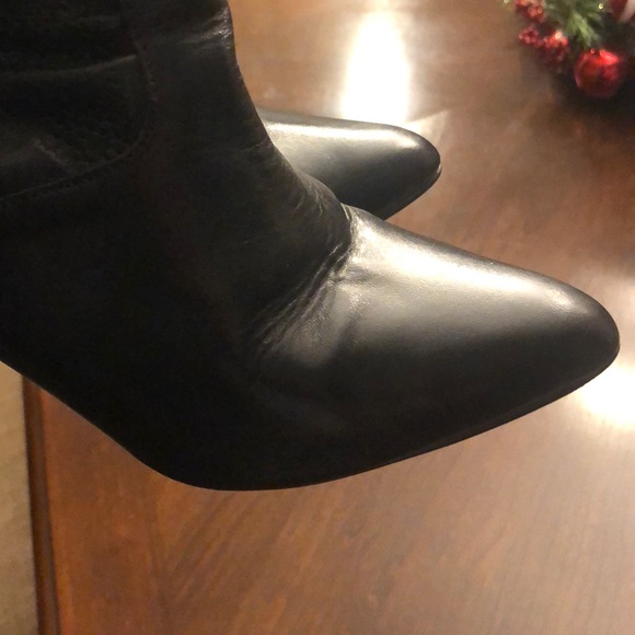 Sexy Black Stiletto Boots - Picture 12 of 13